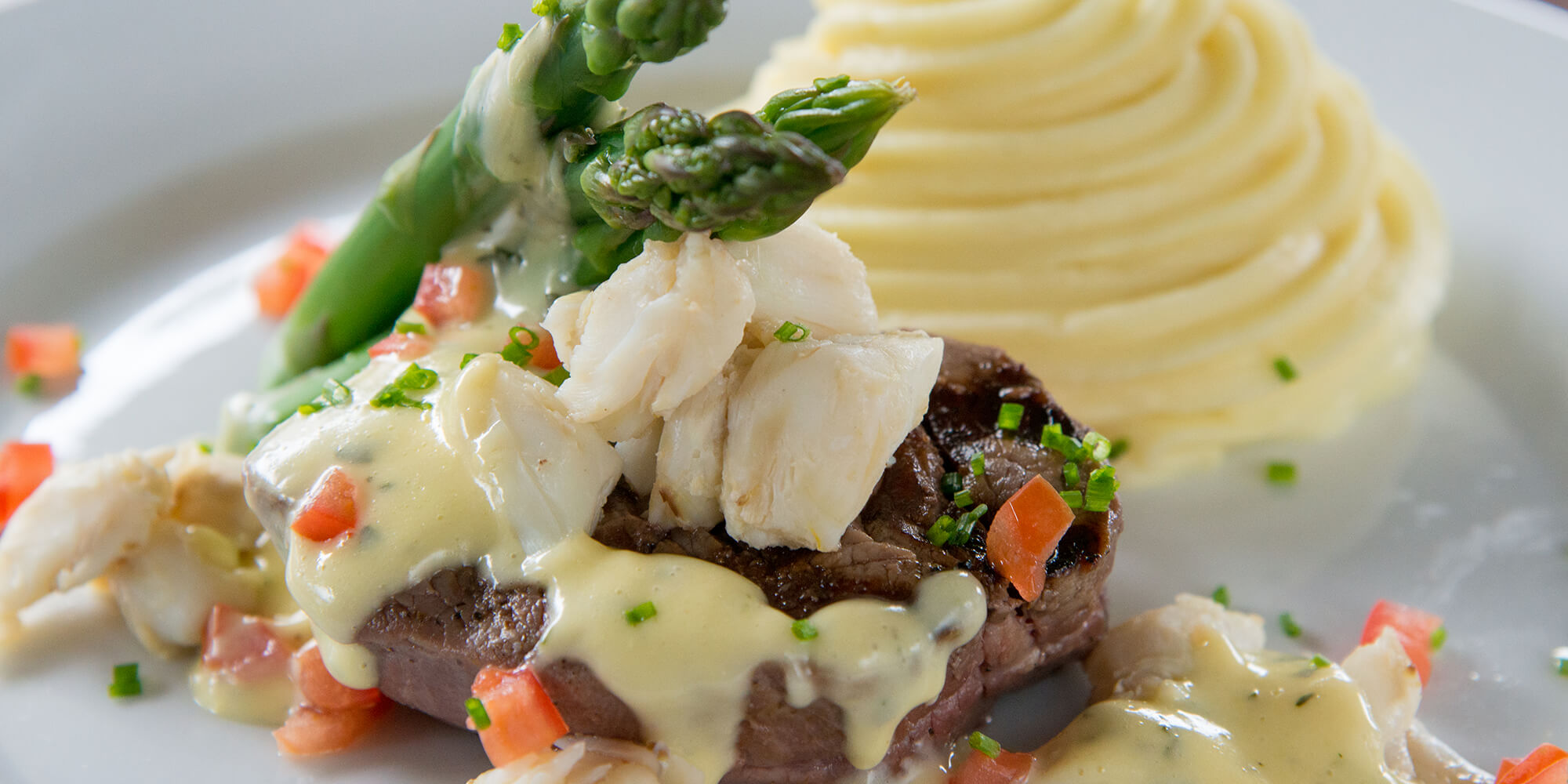 Filet with Crab