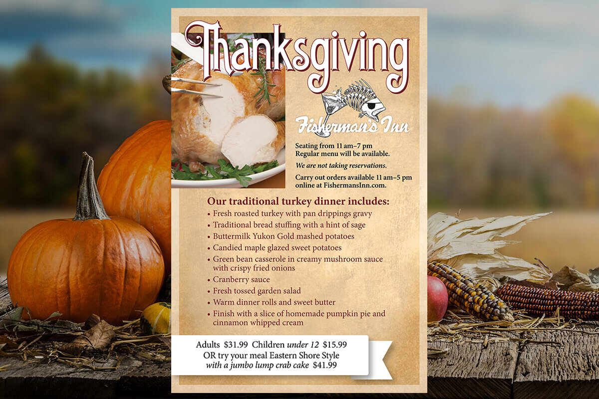 Thanksgiving Menu